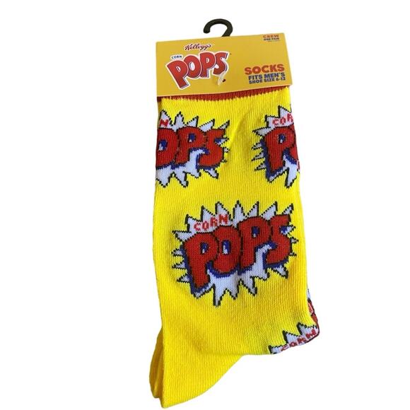 Kellogg’s Corn Pops Novelty Crew Socks - Picture 1 of 6